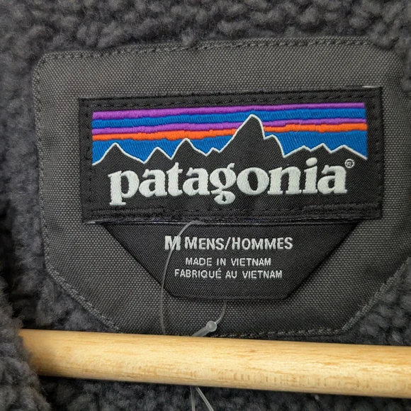 NWT Patagonia Mens Maple Grove Canvas Jacket Forge Grey Size M - Picture 2 of 16
